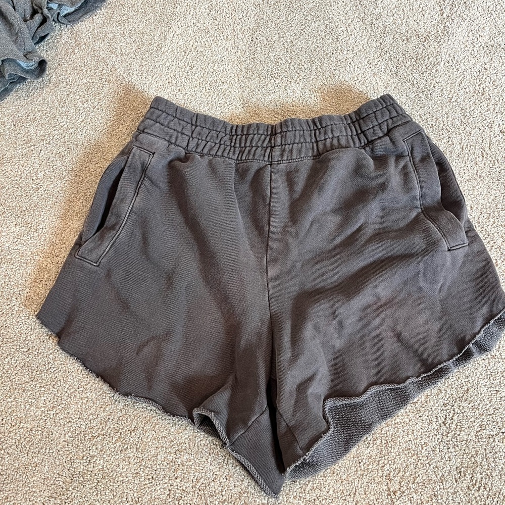 Aerie High-waisted Grey Shorts